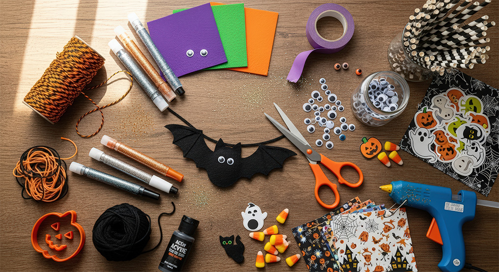 Halloween – Idées de décorations faciles et sécurisées à réaliser avec ses petits-enfants